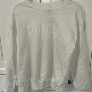 Two Bride White Sweaters